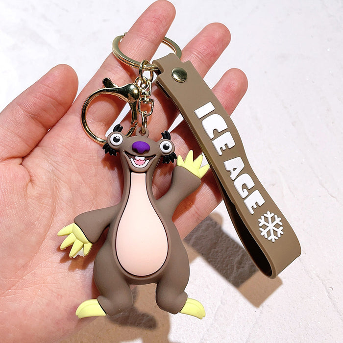 Wholesale Cartoon Silicone Doll Keychain JDC-KC-QiChao034