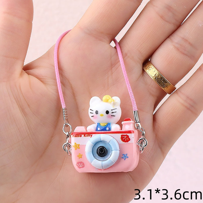 Wholesale Cute Cartoon Small Camera Pendant Accessories Keychains