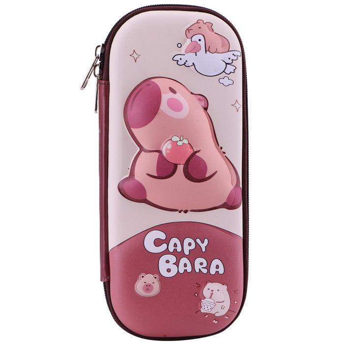 Wholesale Cartoon Pencil Case for Primary School Students Large Capacity Storage