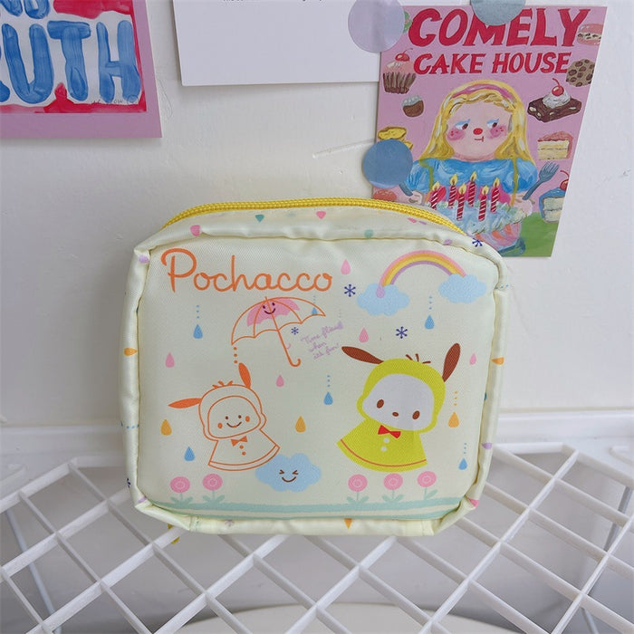 Wholesale Cotton Sanitary Napkin Storage Bag Portable Large Capacity Storage Bag (S) JDC-CS-YC003