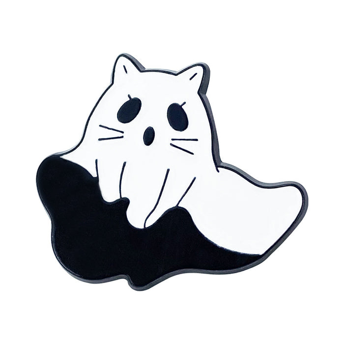 Wholesale Ghost Pumpkin Brooch Pin Zinc Alloy Cartoon Badge Party Fashion Accessory Gift MOQ≥2