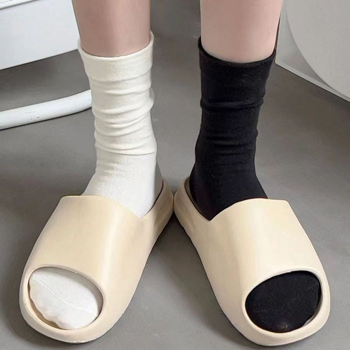 Wholesale Men's Socks with Plush Warm Cotton Socks Long Socks Looped Socks Mid Length Socks Thick Towel Socks for The Elderly JDC-SK-JiaMu005