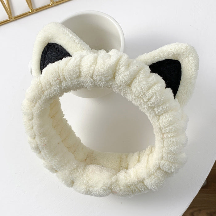 Wholesale Women' s thickened cartoon cat ear headband
