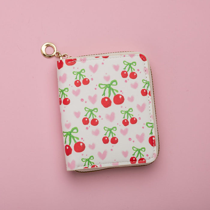 Wholesale Cute fruit pattern PU waterproof  kids wallet