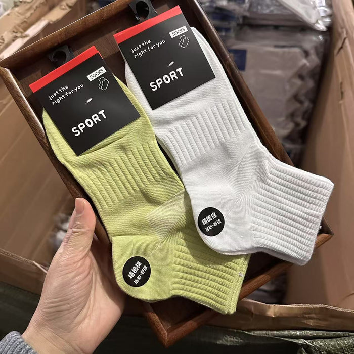 Wholesale Short socks, colorful breathable sports socks, low cut socks, running socks