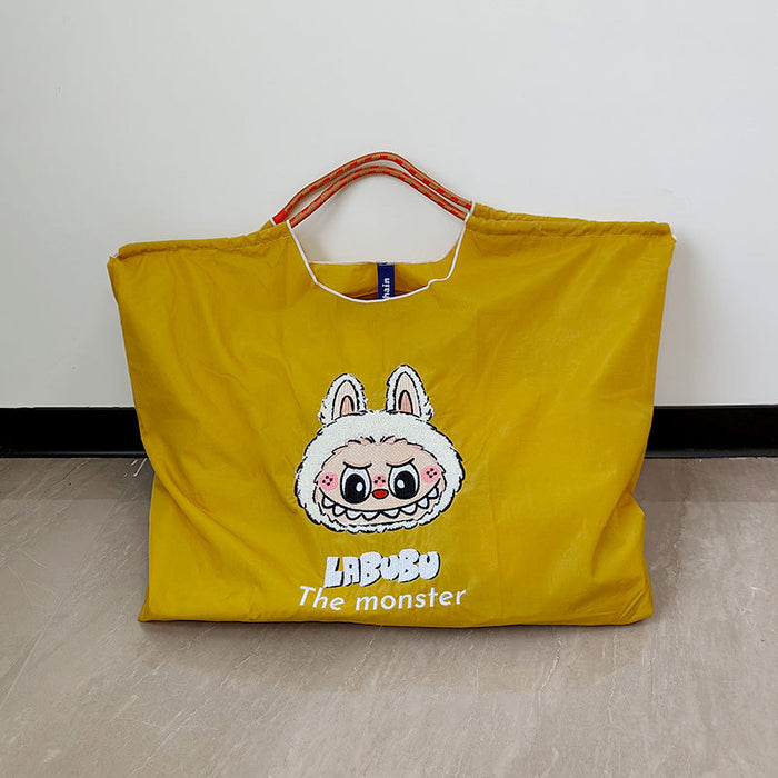 Wholesale embroidered shoulder bag cartoon messenger bag versatile fashion handbag large capacity bag