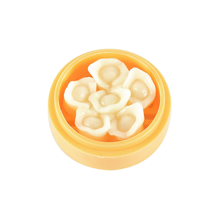 Wholesale Stylish Dim Sum Steamer Basket Keychain PVC Food Charm Car Key Accessory Gift MOQ≥3