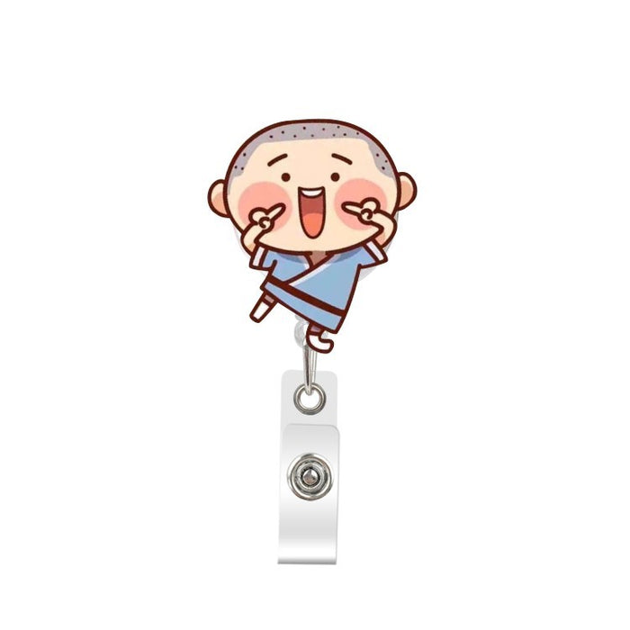 Wholesale Acrylic Cartoon Retractable Keychain JDC-KC-GuXi009