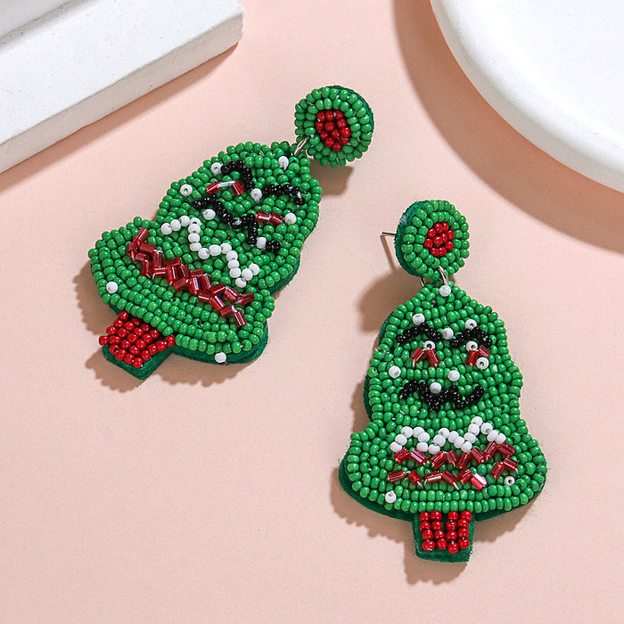 Wholesale  Christmas tree earrings