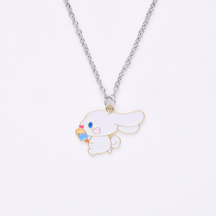 Wholesale Cartoon Cute Necklace Dog Necklace Student Couple Girlfriend Accessories