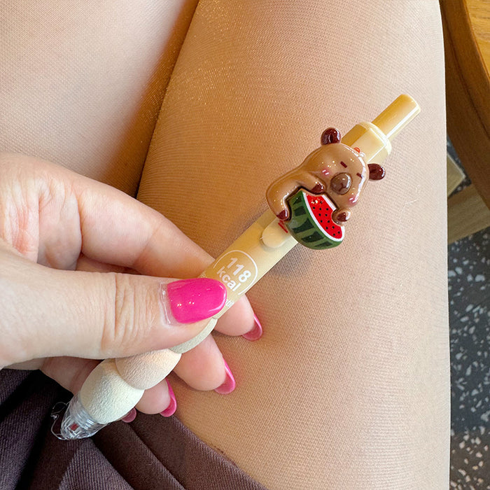 Wholesale Press the gel pen quick-drying  pen smooth brush pen