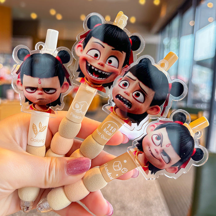 Wholesale Surrounding Pen Soft Grip Gel Pen Cute Press Pen Ballpoint Pen Test Pen Student Pen