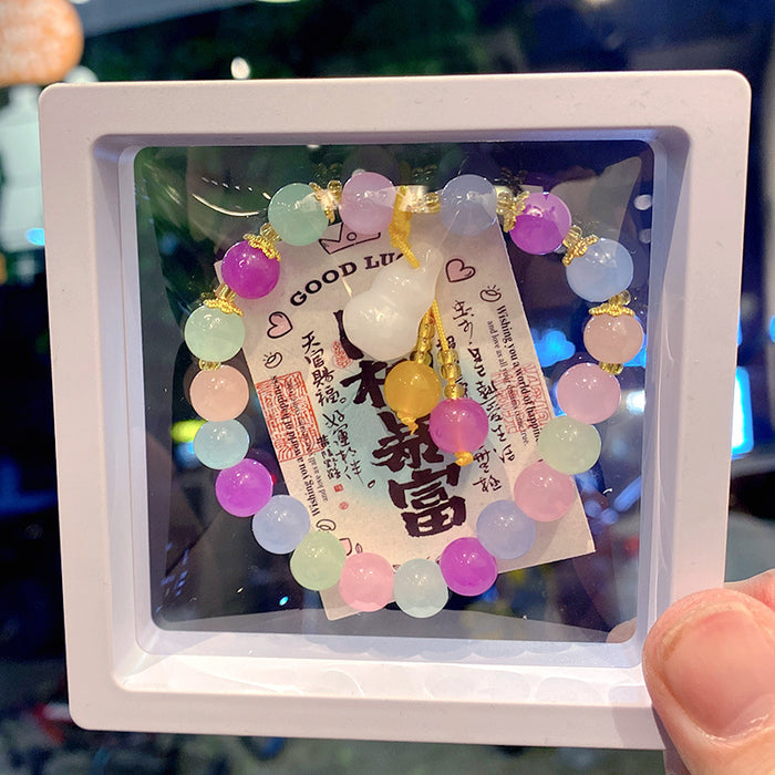 Wholesale Wholesale boxed glass bracelets with gourd bracelets