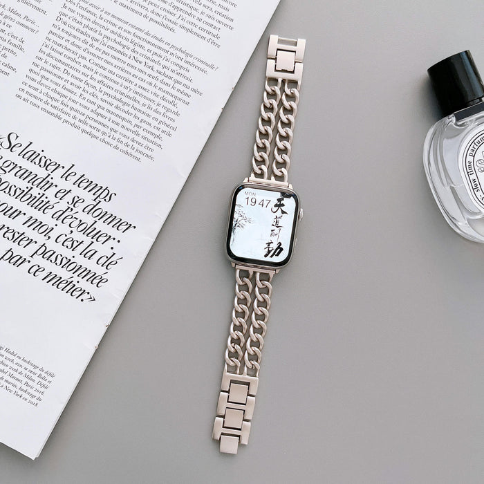 Wholesale iwatch10th generation double row denim chain