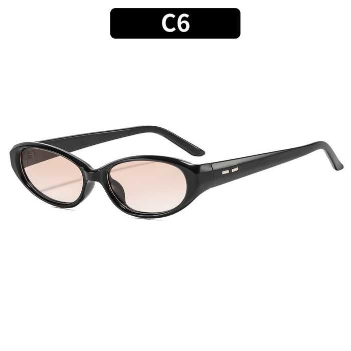 Wholesale Retro Small Frame Sunglasses with Ring Design Fashion Accessory for Boutique Resale