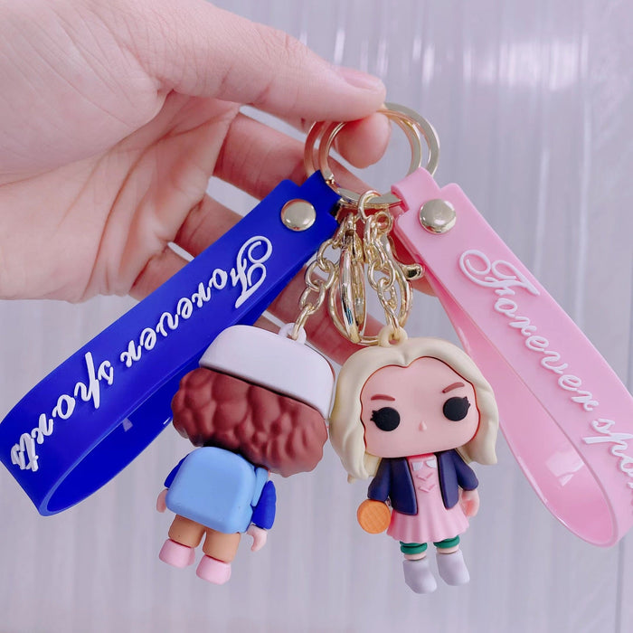 Wholesale Anime PVC Chrysanthemum Monster Keychain JDC-KC-JBao006