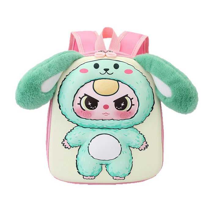 Wholesale Children's Schoolbag Plush Doll Cartoon Backpack Gift