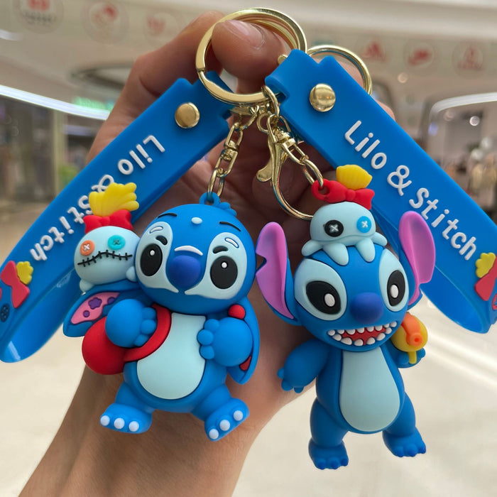 Wholesale Keychain Bag Pendant Car Keychain Doll Machine Cartoon