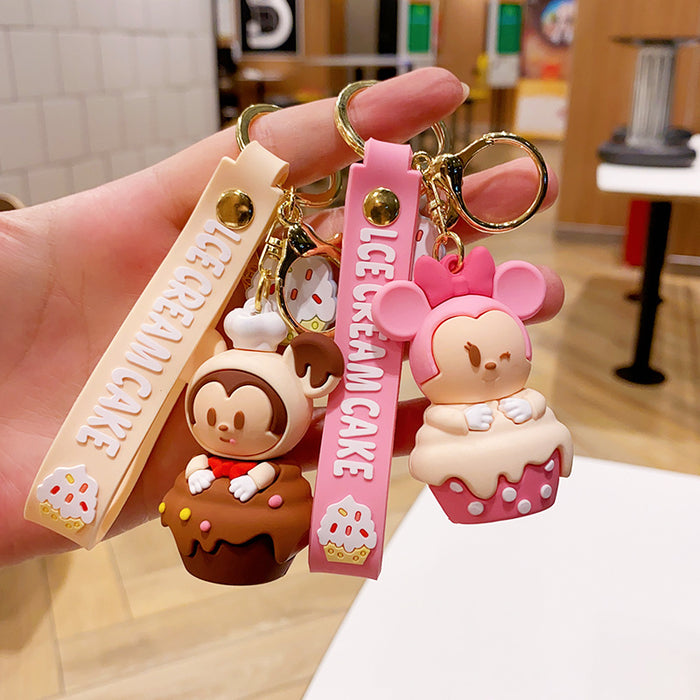 Wholesale PVC Cartoon Doll Keychain JDC-KC-NLu016