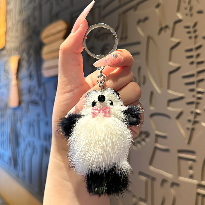 Wholesale Plush Mink Keychain JDC-KC-ZhiZ003