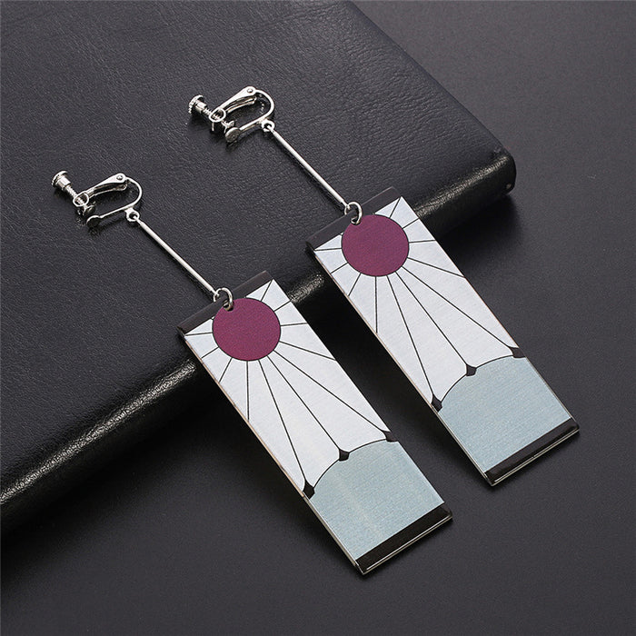 Wholesale anime-themed accessories earrings