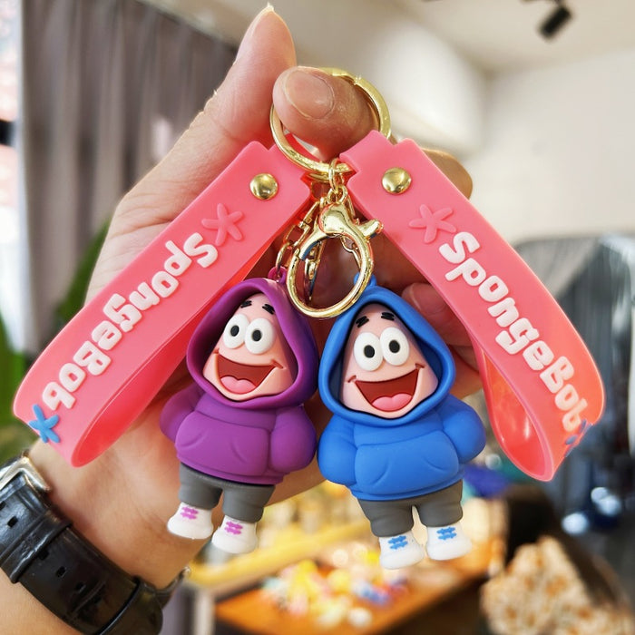 Wholesale PVC Cartoon Doll Keychain JDC-KC-WuYi080