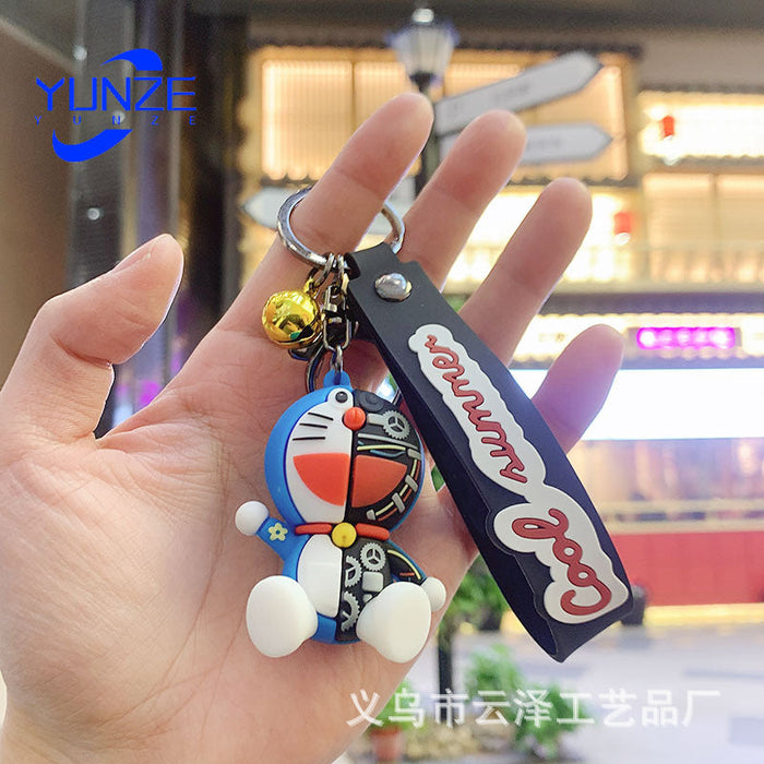 Wholesale Half Anatomy Mechanical Bear Keychain JDC-KC-YunZ008