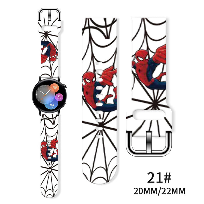 Wholesale Printed Tpu Watch Strap Wrist Strap JDC-WD-NuoQi050