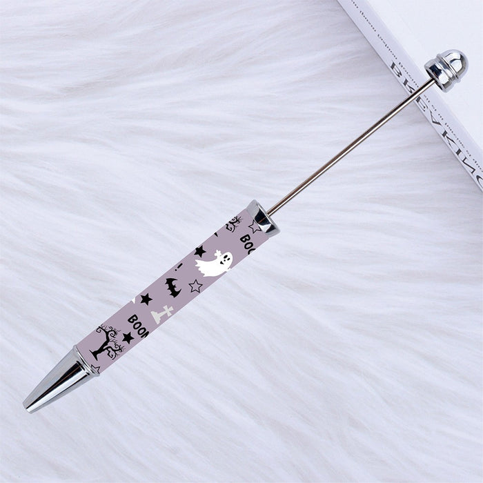 Wholesale Halloween Plastic Beaded Ballpoint Pen JDC-PN-GanCai007