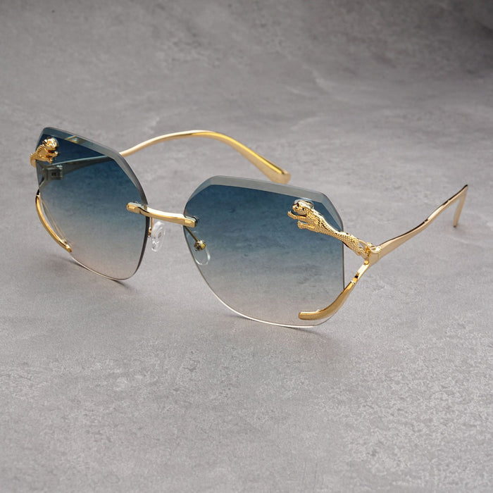 Wholesale Fashionable temperament, square sunglasses, minimalist sunglasses