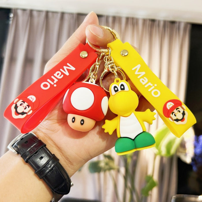 Wholesale PVC Cartoon Doll Keychain JDC-KC-WuYi096