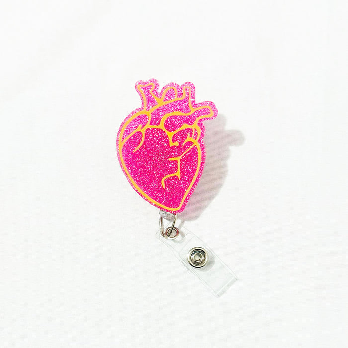 Wholesale Acrylic Glitter Heart Easy-pull Buckle JDC-KC-KaMei006