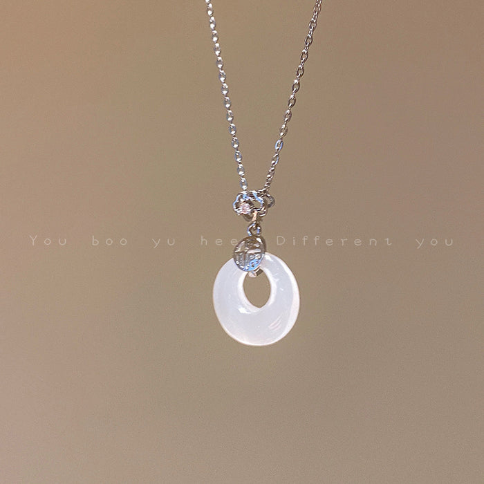 Wholesale Titanium Steel Pearl Necklace