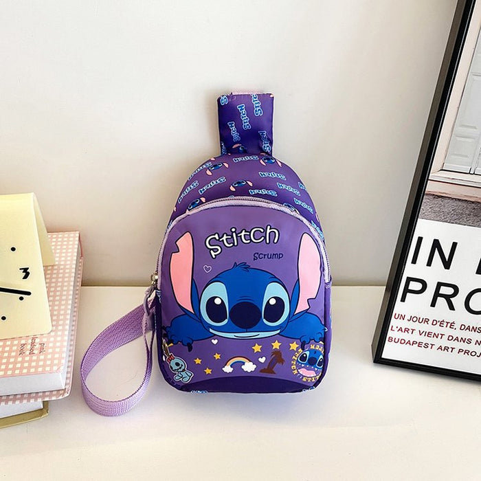 Wholesale Cartoon children's bag, fashionable and casual crossbody bag, zero wallet