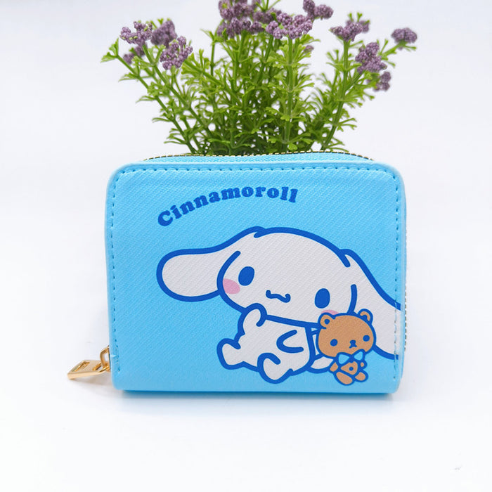 Wholesale Fashion Cartoon PU Zipper Coin Purse Cute Fish XO Design Multi Purpose Card Key Earphone Storage Pouch