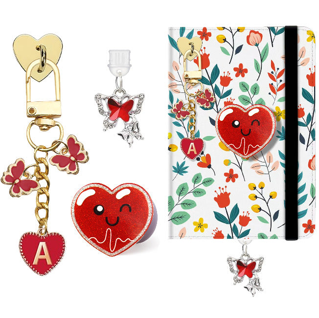 Wholesale Bow pendant phone dust plug phone stand