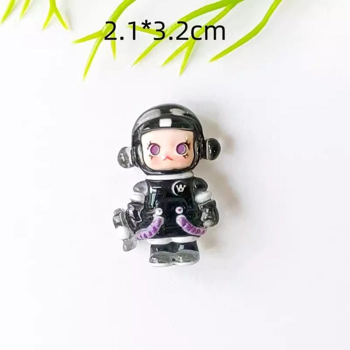 Wholesale Cute Astronaut Refrigerator Magnet Refrigerator Magnetic Sticker Personalized Creative Message Board Decorative Sticker