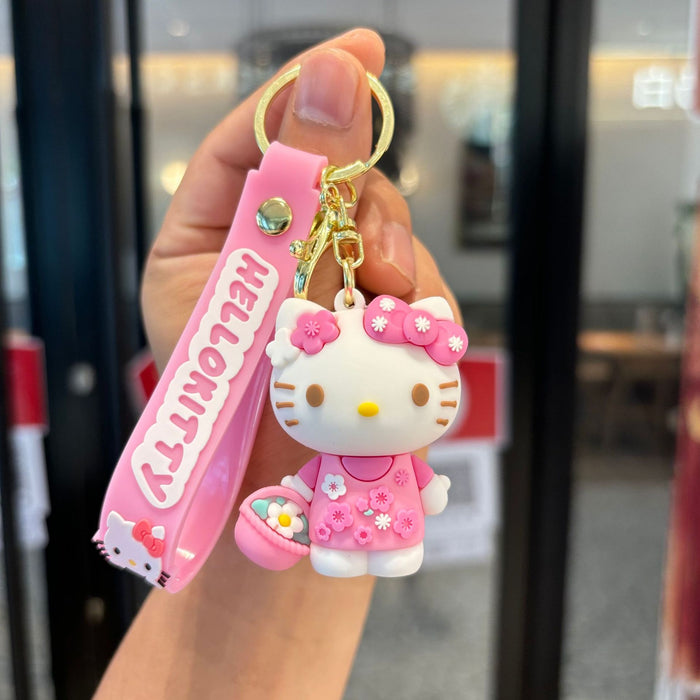 Wholesale Cat keychain ornament cartoon doll