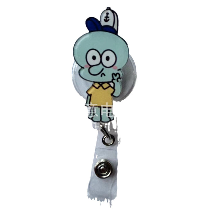 Wholesale Cute Cartoon Retractable Buckle Work ID Badge Reels