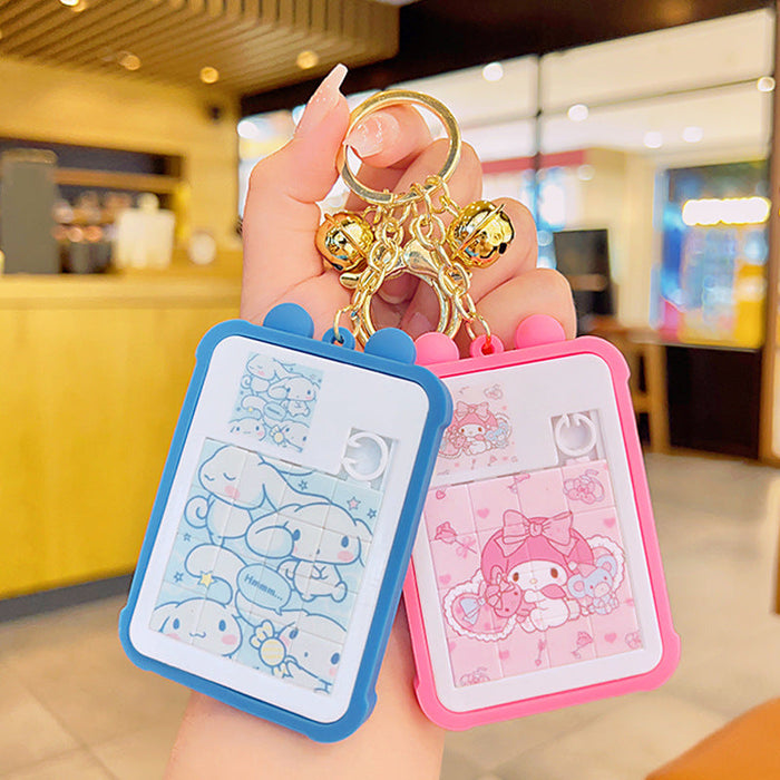 Wholesale Cartoon Handheld Jigsaw Puzzle Game Keychain JDC-KC-KuM013