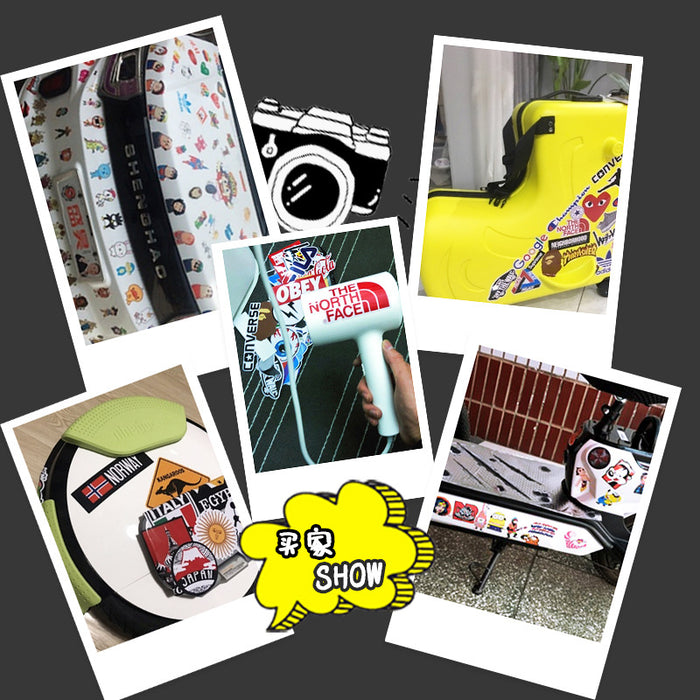 Wholesale 50pcs Graffiti stickers personalized cross-border cartoon  decorative luggage mobile phone stickers