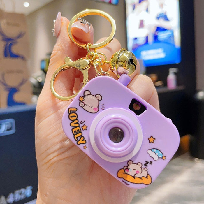 Wholesale Plastic Cartoon Camera Keychain(S) JDC-KC-Aile002