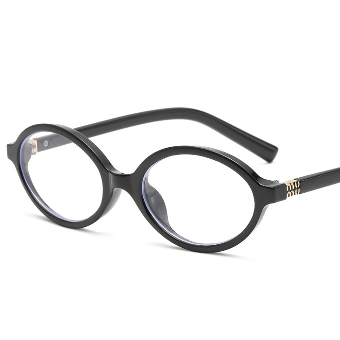 Wholesale Anti blue light flat lens sunglasses, small frame oval glasses