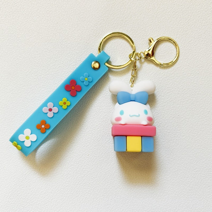 Wholesale PVC Cartoon Doll Keychain JDC-KC-WuYi196