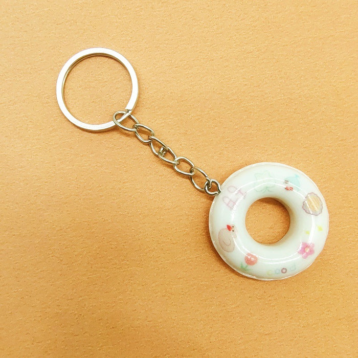 Wholesale Resin Swimming Ring Keychain JDC-KC-TYS010