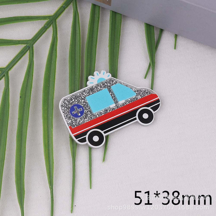 Wholesale Cartoon Organ Beverage Bottle Acrylic Pin DIY Patch Accessories JDC-FK-OuYie014