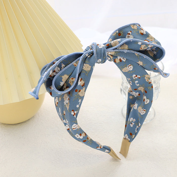 Wholesale Printing Bow Headband JDC-HD-MIs022