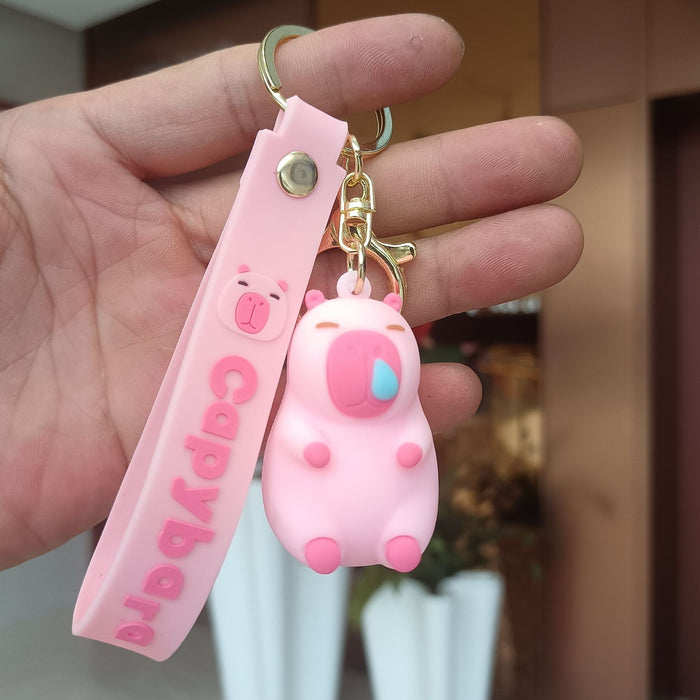 Wholesale PVC Cartoon Doll Keychain JDC-KC-KuangK016