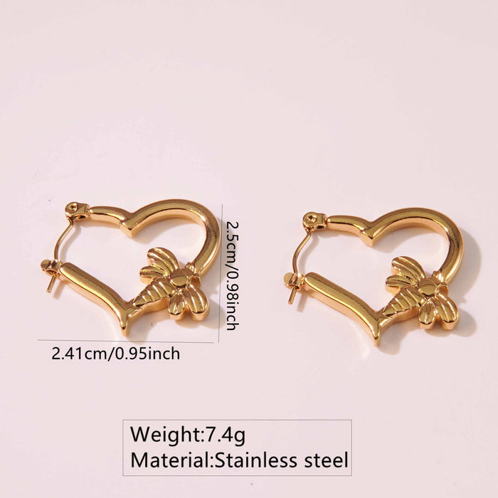 Wholesale Stainless Steel Geometric Earrings Earrings