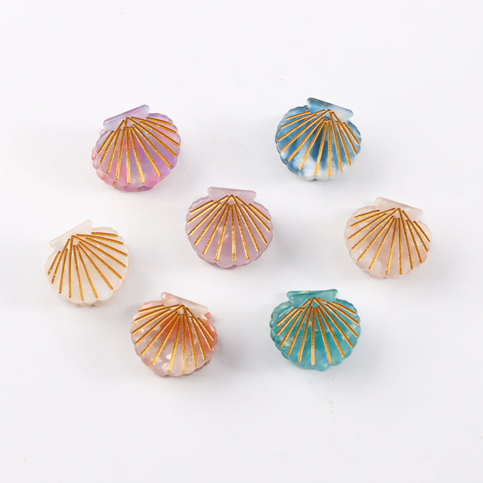 Wholesale Shell Hair Clip Sweet Hairpin Fresh Bangs Clip Hair Accessory